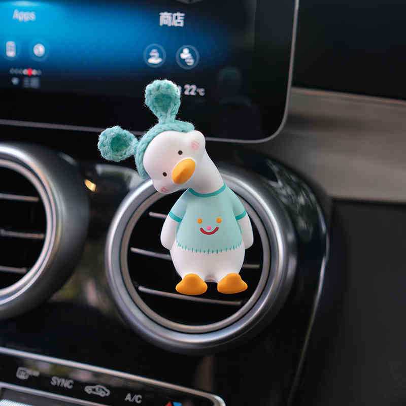 Car Accessories Internet Celebrity Duck Car Aromatherapy Perfume Car Console Decoration Supplies Girls