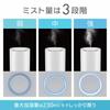 Iris Ohyama Humidifier Ultrasonic Humidification Volume 230ml Tank Capacity 3L Tatami 13 Hours Continuous Humidification Water Supply from Above Small
