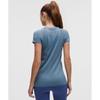 Lululemon Swiftly Tech Short Sleeve Shirt 2.0  Hip Length Steel Blue Steel Blue