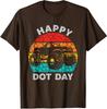 Polka Dot Monster Truck Funny Dot Day Toddler Unisex T-Shirt