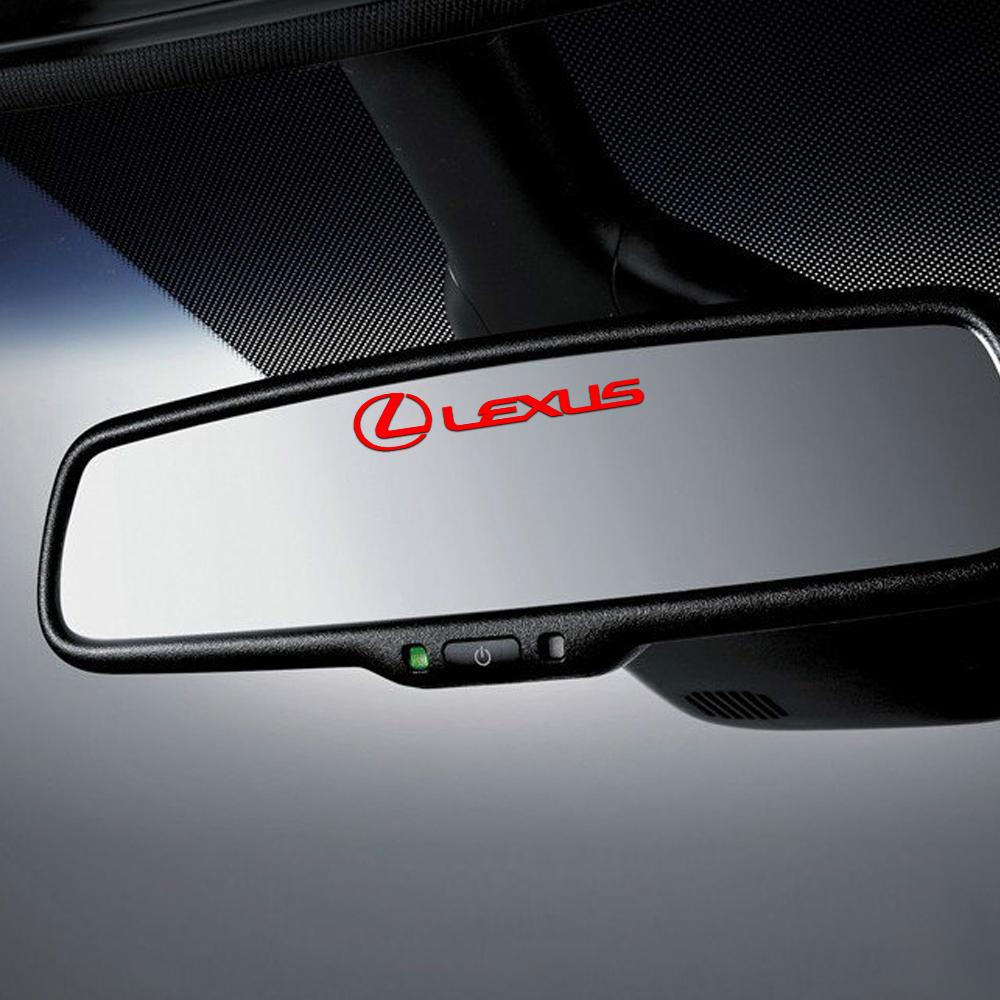 Innenaufkleber 4 Stück Auto-Scheibenwischer Reflektierende Aufkleber Karosserie Türgriff Wasserdichte Aufkleber für Lexus CT200h Fsport ES LS IS G