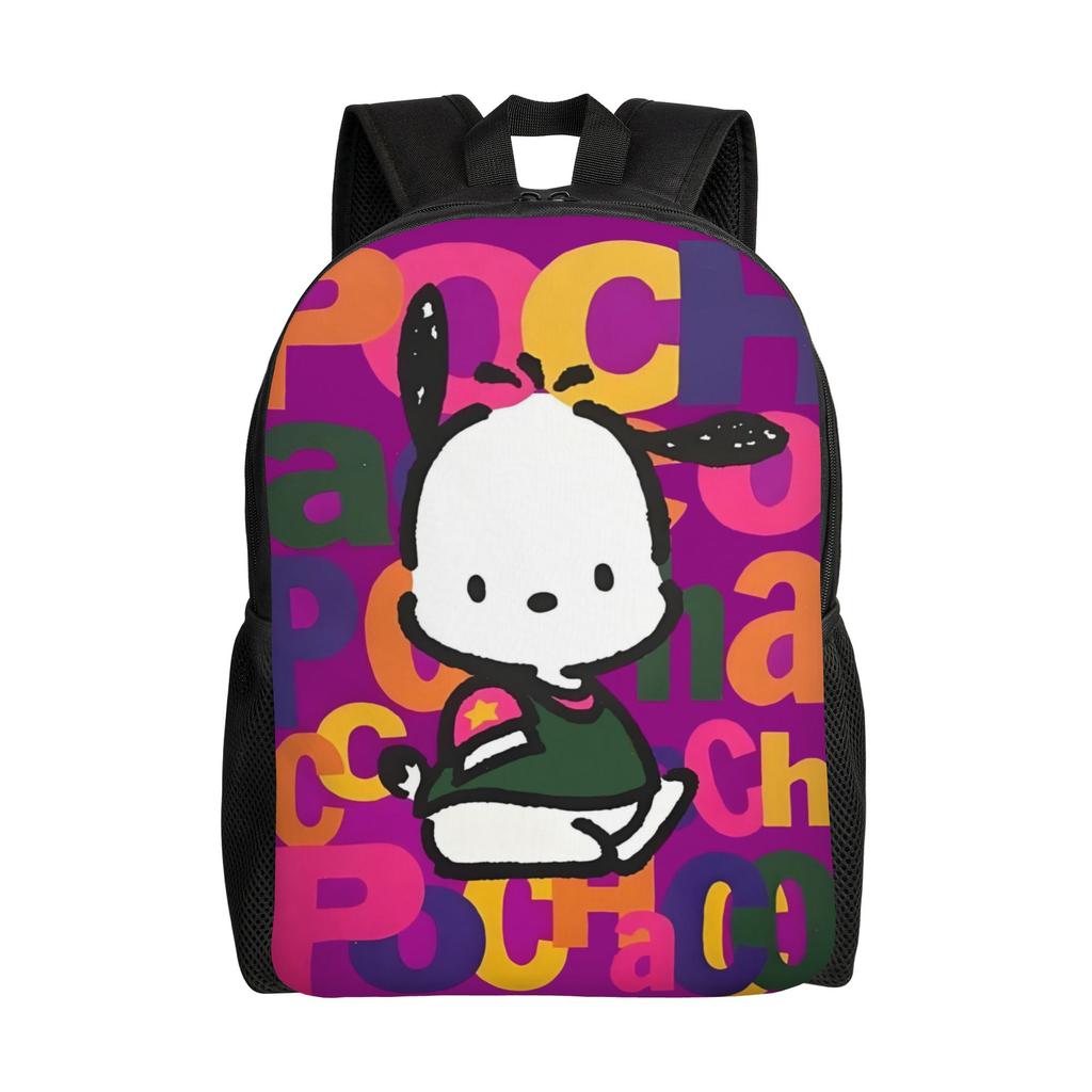 P-Pochaccoes Backpacks for Women Men School College Student Bookbag Fits 15 Inch Laptop Dog Cartoon Bags