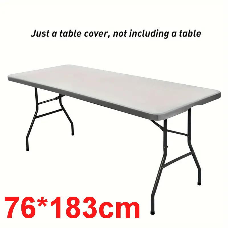 Spandex Tablecloth Elastic Fitted Stretch Rectangular Tablecloth Washable And Wrinkle Resistant Patio Table Cover