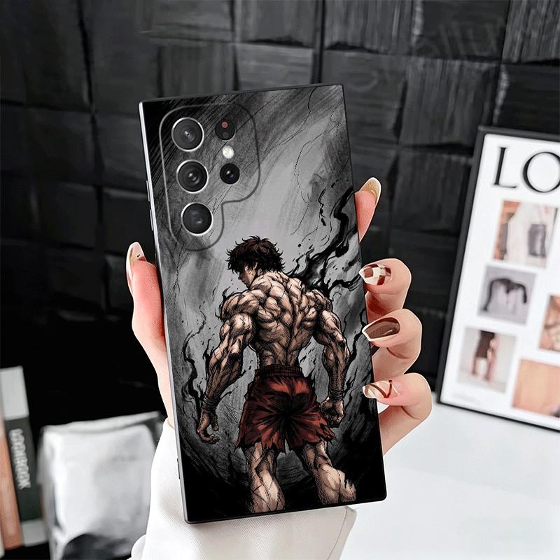 Baki the Grappler Anime Soft Phone Case for Samsung Galaxy S26 S25 Edge S24 Ultra S23 Plus S22 S21 FE S20 Black Cover Back Shell