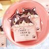 Kawaii Stationery Paw Print Post Office Series Cute Style Handbook Notes Can Be Attached To Students Message Sticky Memo Pad