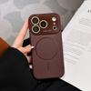 Nuova Cover per Telefono in Silicone Liquido con Finestra Grande Per Per Iphone 12 13 16 17 Pro Max Air 16Pro 17Pro Cover Protettiva Morbida Ufficiale