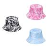 Trendy Coconut Tree Print Fishing Hat Unisex Casual Sunshade Hat Breathable Round Top Short Brim Hat