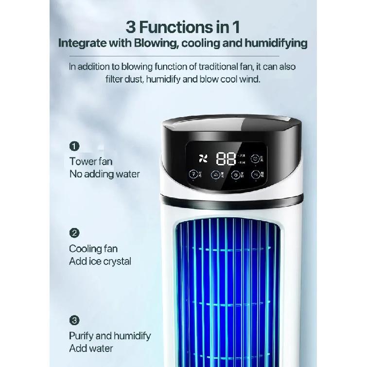 Tragbare Klimaanlage USB Mini Klimaanlage Luftkühler Ventilator Wasserkühlventilator Klimaanlage Luftkühler Für Zuhause Büro