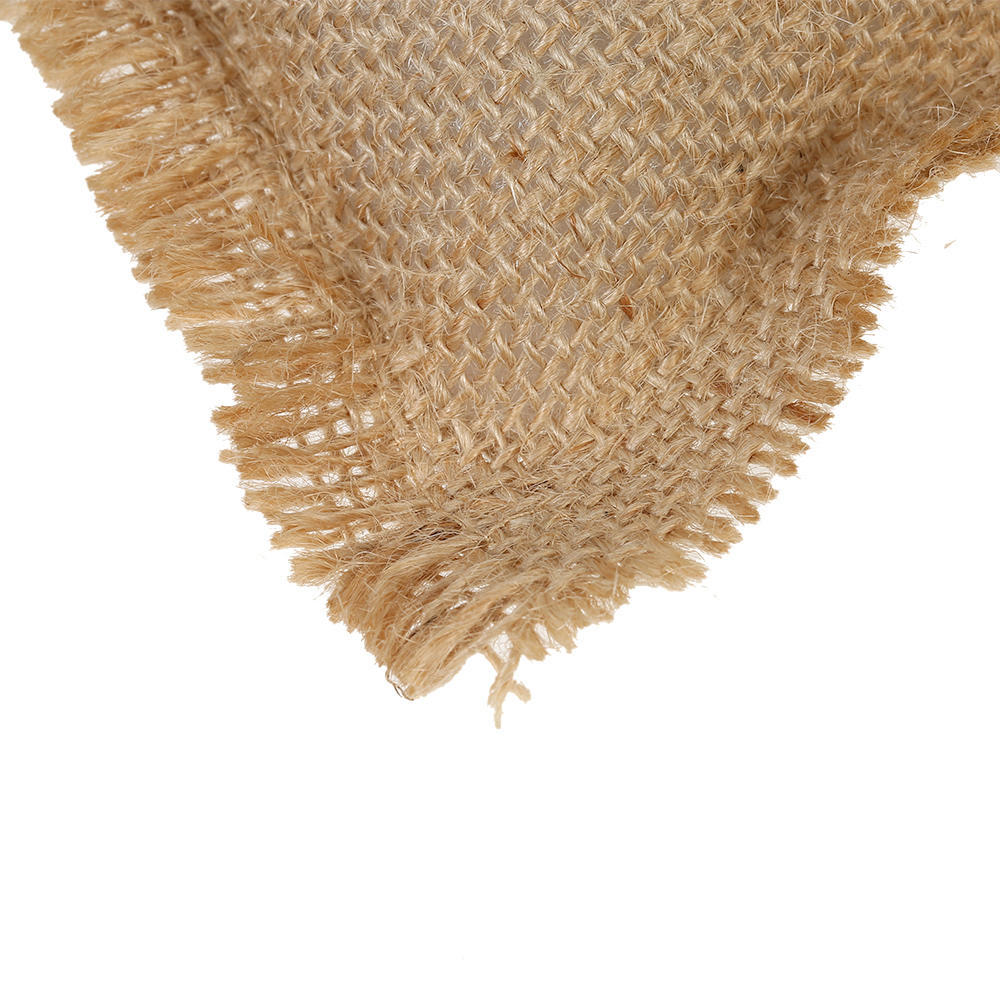 6*6 cali Vintage juta podwójne serce pierścień na okaziciela poduszka i rustykalny ślubny kwiat dziewczyna kosz zestaw