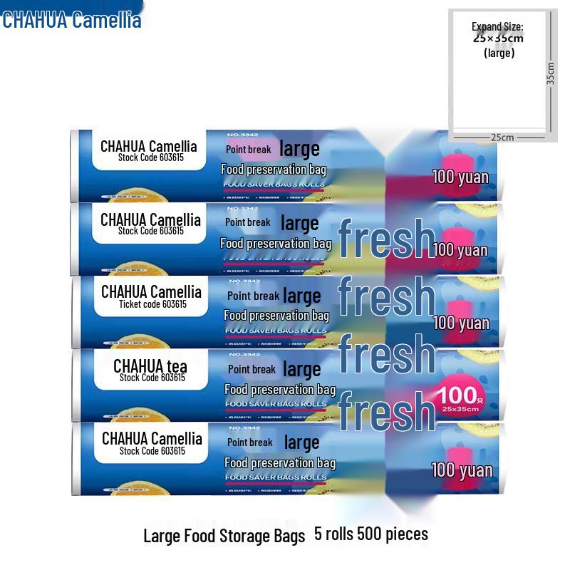 Chahua Perforated Food Storage Bags