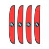 4Pcs Car Door Anti-Collision Strip Rearview Mirror Protection Sticker For BMW F30 F01 F10 F35 F15 F16 F18 E39 E46 E90 E36 E60