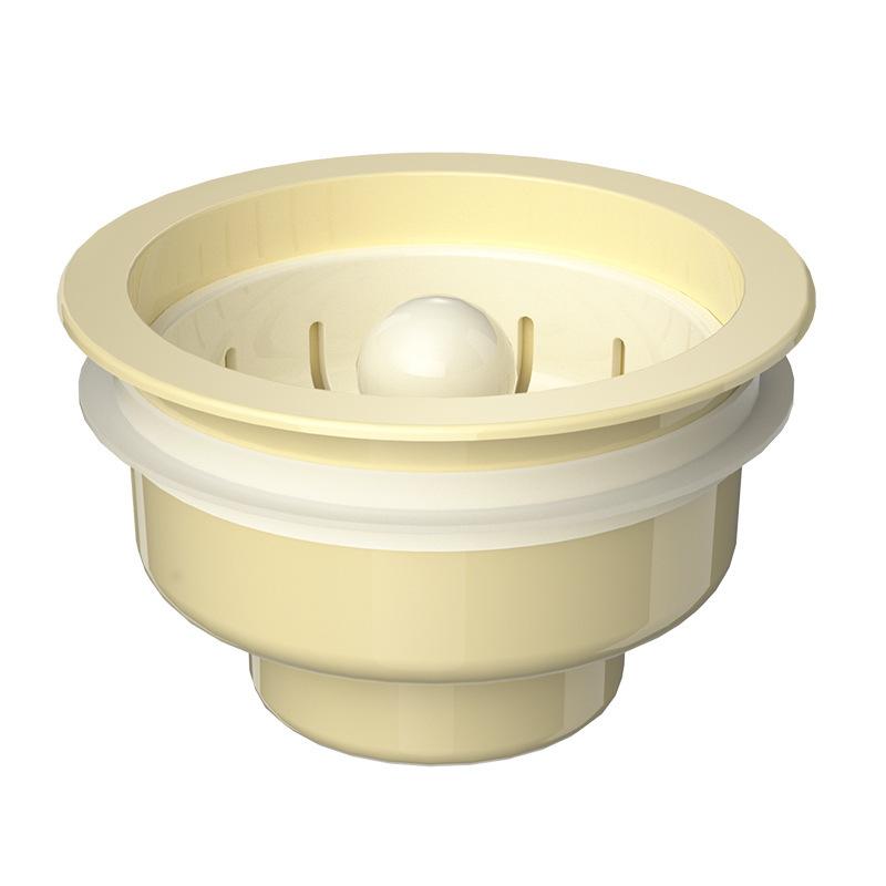 Sink Pop-Up Core Kitchen Sink Waste Filter Butter yellow
