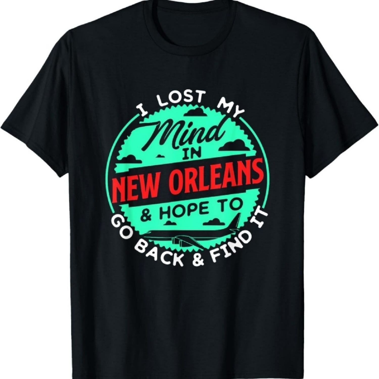 

New Orleans Tourist Travel The World Every Day T-Shirt XXXXXL чорний