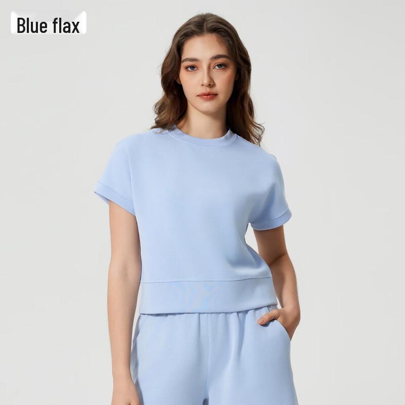 YIXI Women s Cloud-Feel Air Layer Yoga Crop Top