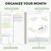 SKYDUE Monthly Planner 2026-2027, 24 Months Calendar Planner 2026-2027, 7.5" x 10" B5 Planner, Twin-wire Spiral Bound, Durable Waterproof Cover,