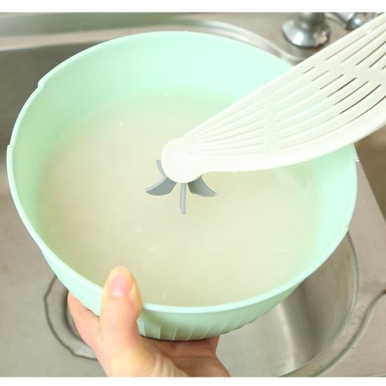 Multifunctional Stirring Fruit Washing Machine Hanging Rice Washer Kitchen Tool Sale Goods