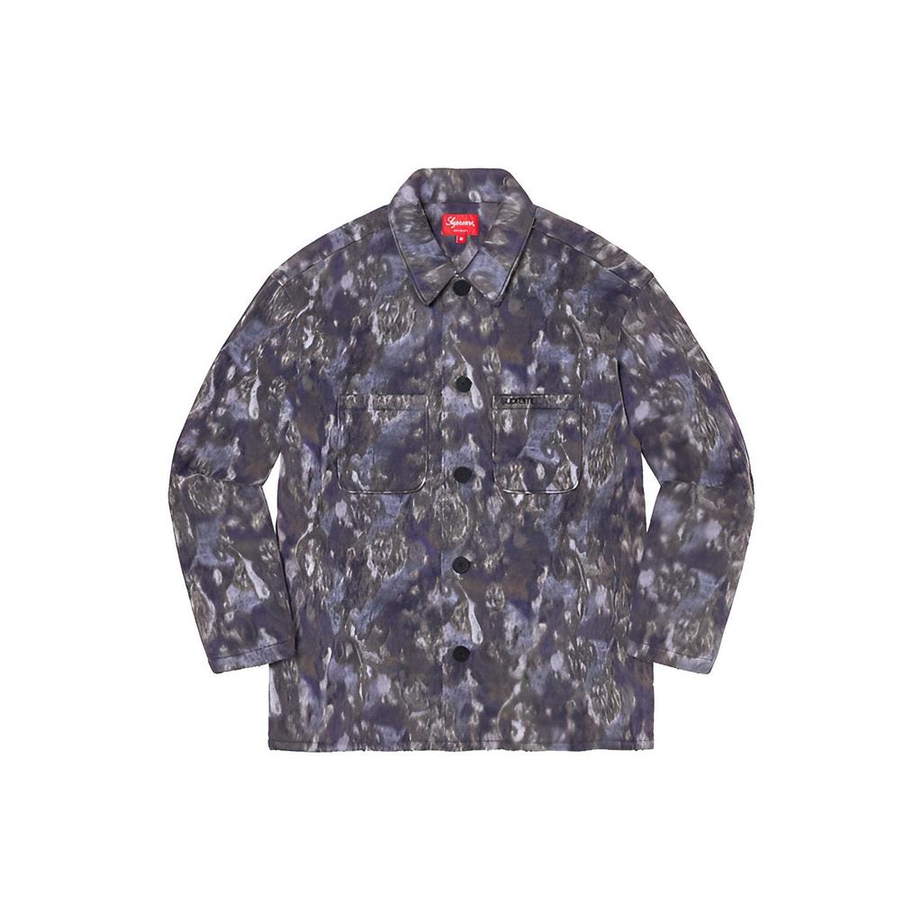 Supreme Paisley Fleece Shirt 'Cooper' Men's SUP-FW21-335