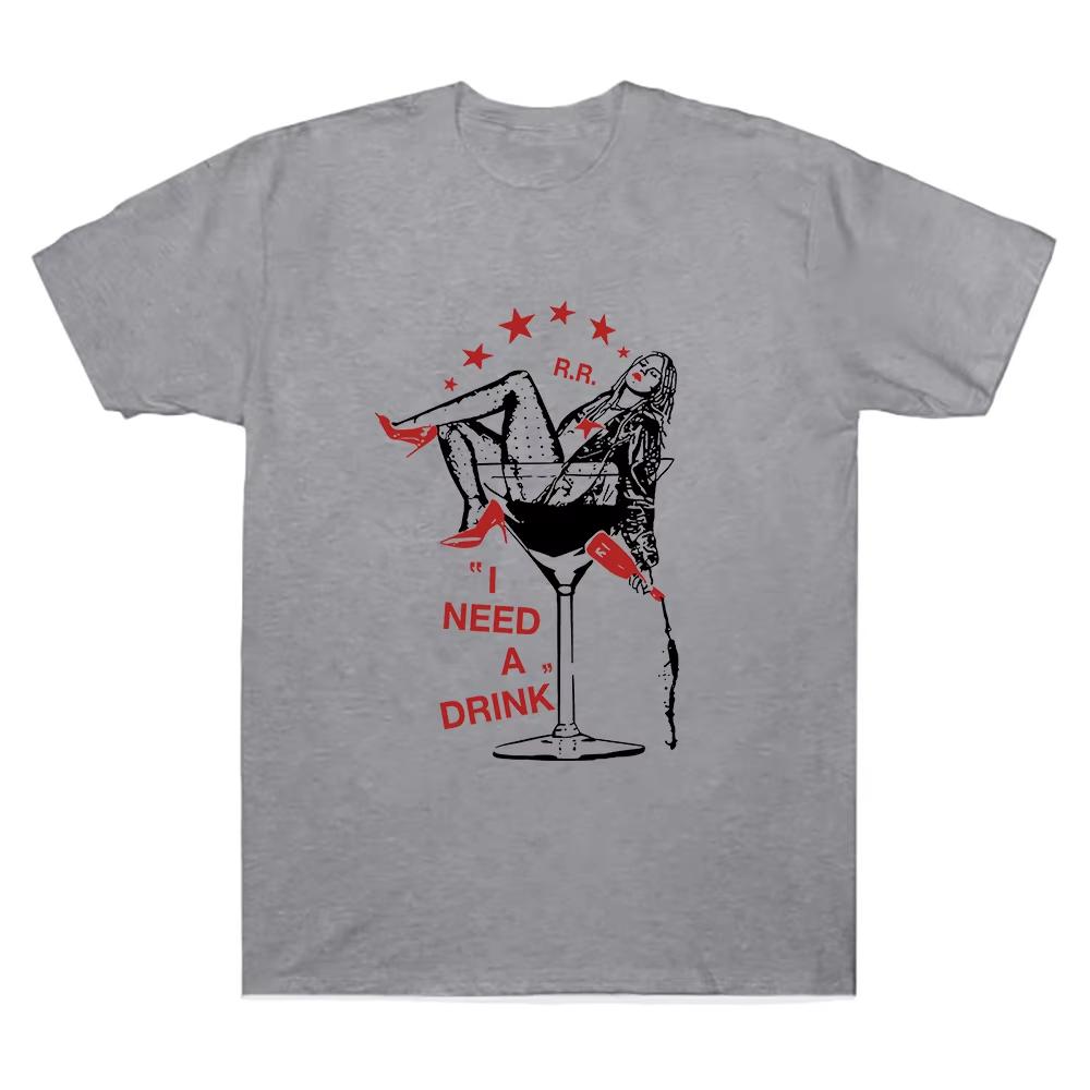 Rene Rapp Date Back Tour T Shirts Harajuku Fashion Graphic Tee Unisexs Unisex High Quality Comfort Tshirts Retro Cotton Clothes