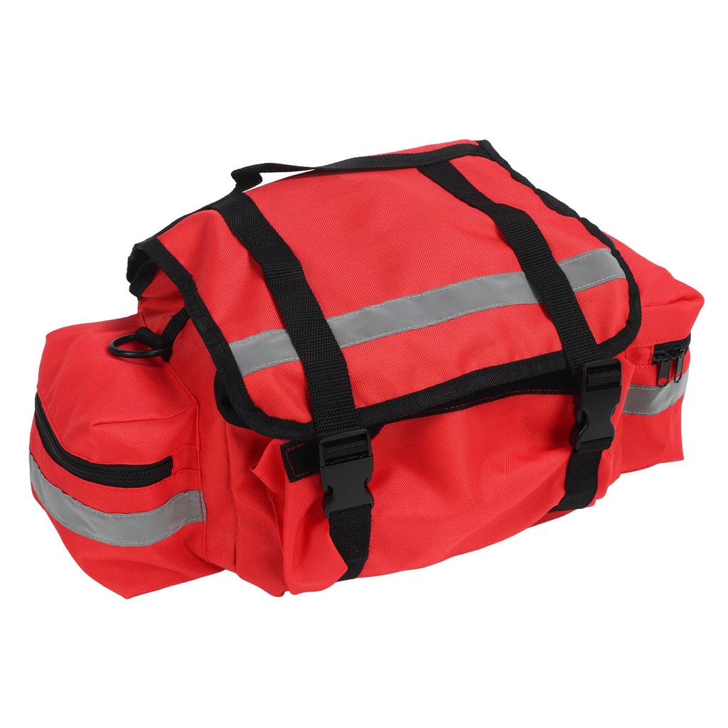 First Responde Bag First Responder Bag Large Capacity Emergency Bag Fire Gear Bag With Shoulder Strap For Emergency Supplies Red