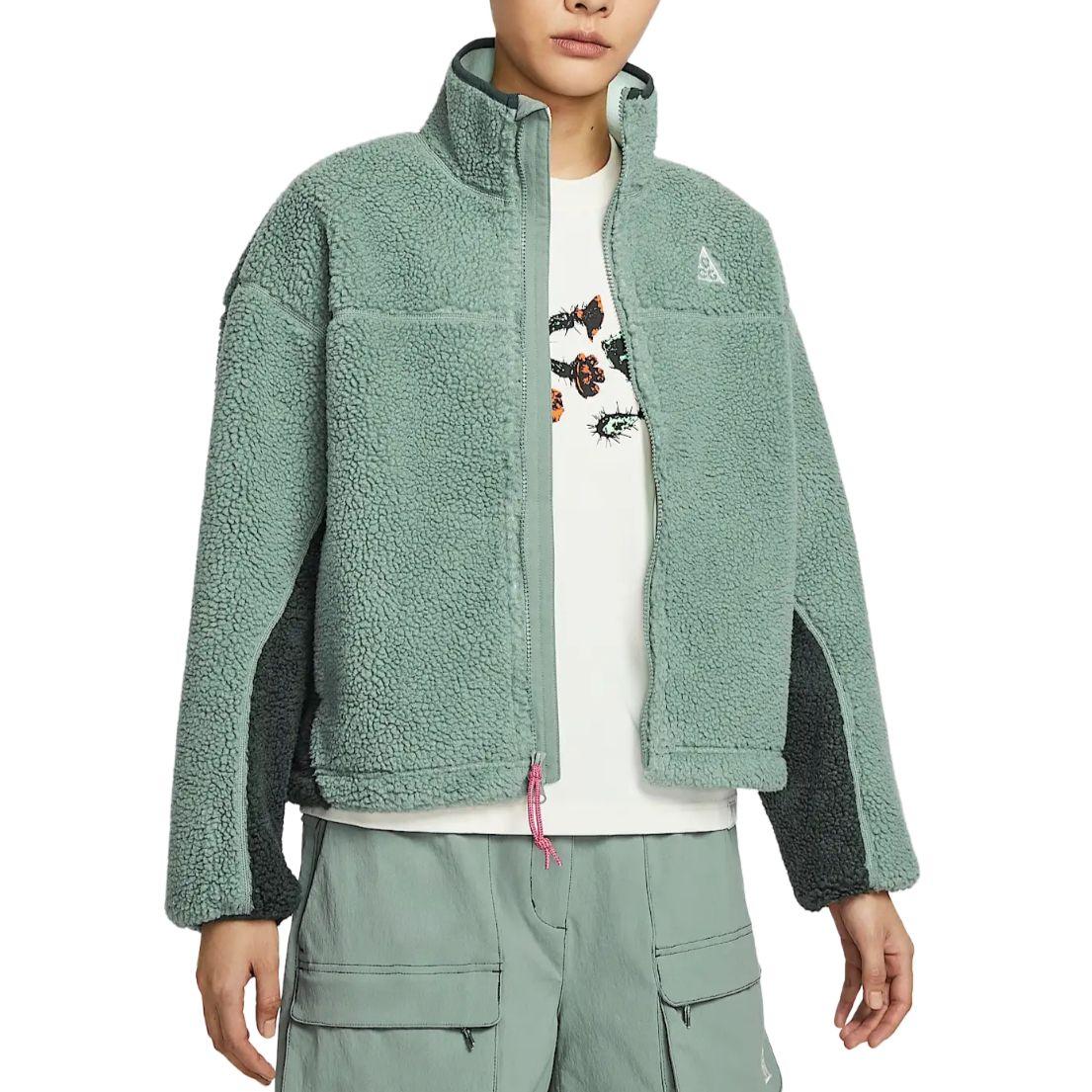 

Nike ACG FW25 Canwell Glacier Therma-FIT ADV Флисовая куртка с молнией и воротником с длинными рукавами Женские куртки HV4706-364 L