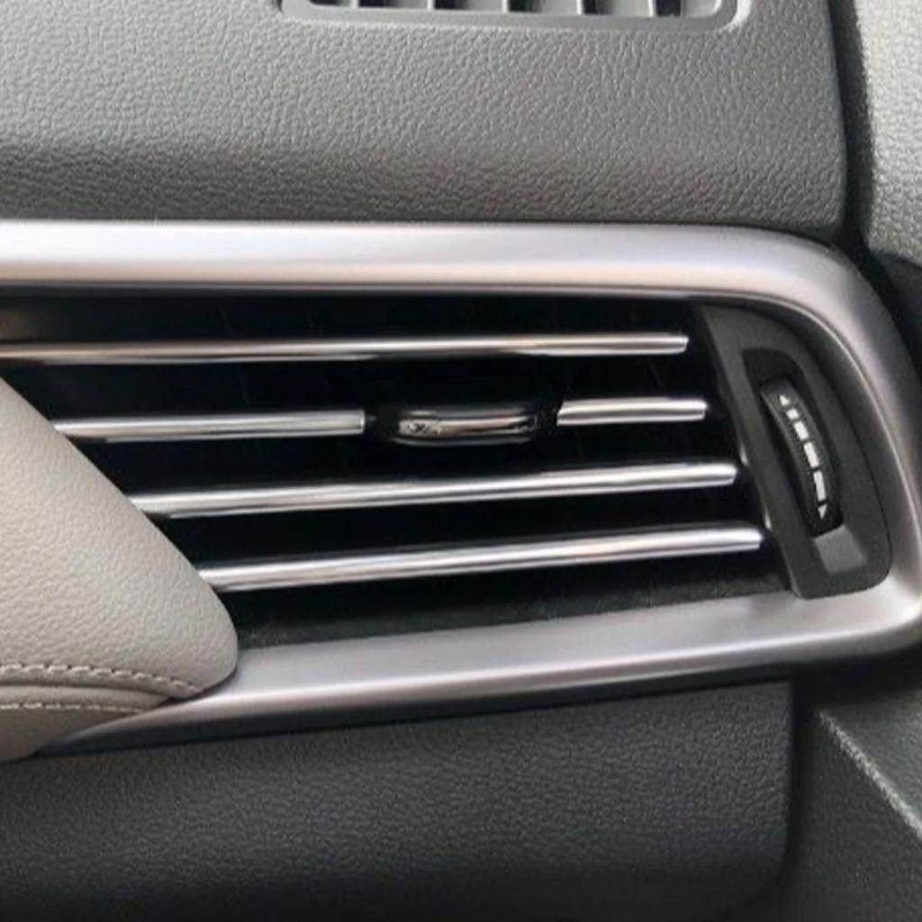 Car Air Conditioner Outlet Decorative U Shape Auto Air Vent Grilles Moulding Trim Decor Strips Car Door Edge Corner Protector