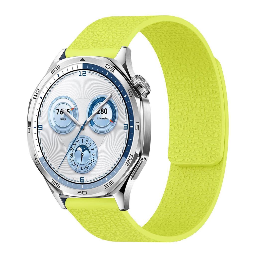 Silicone Magnetic Strap for Huawei GT5 & Samsung Watches (18/20/22mm)