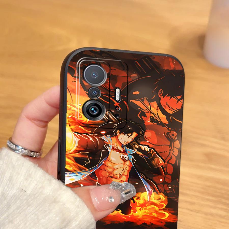 Cool Luffy ACE Phone Cover Case for Xiaomi Mi 10T 11T 14 Pro 13 10 11 13 Lite 9T 9 CC9Pro