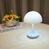 Nordic Cream Slim Waist Bedside Lamp - Rechargeable Touch Night Light with Girly Atmosphere