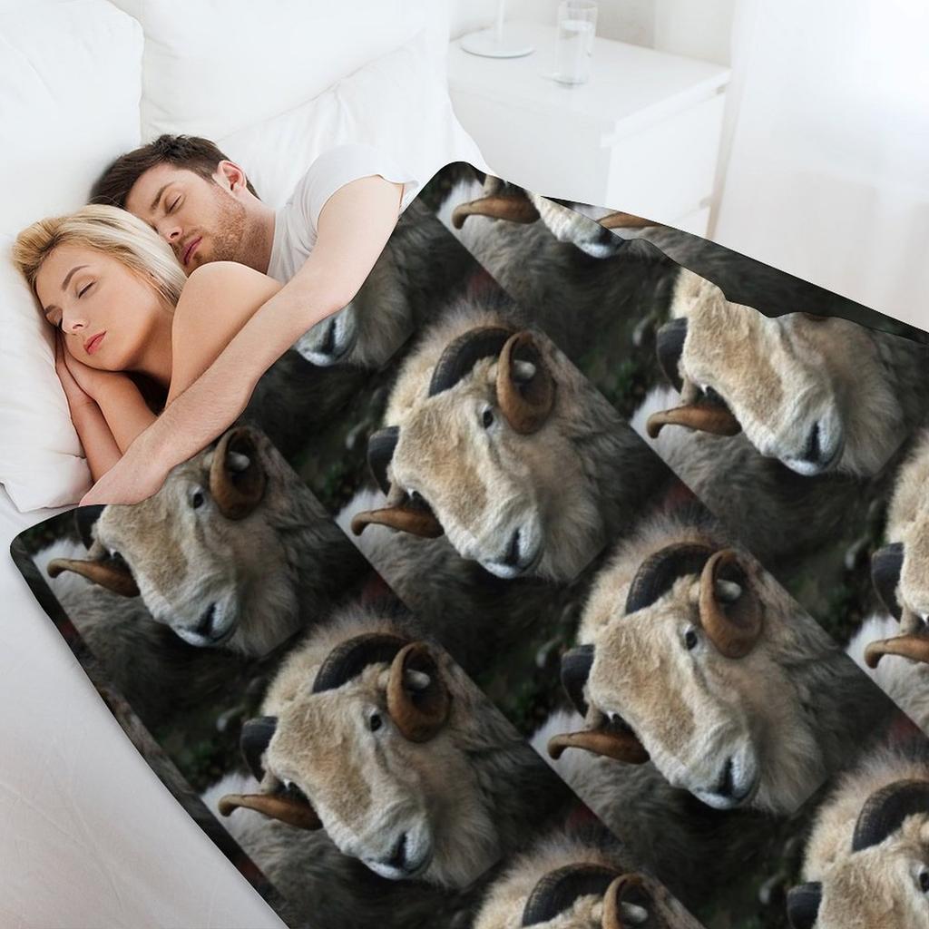 head of the herdwick Throw Blanket Multi-Purpose christmas decoration Blankets For Sofas For Baby Blankets