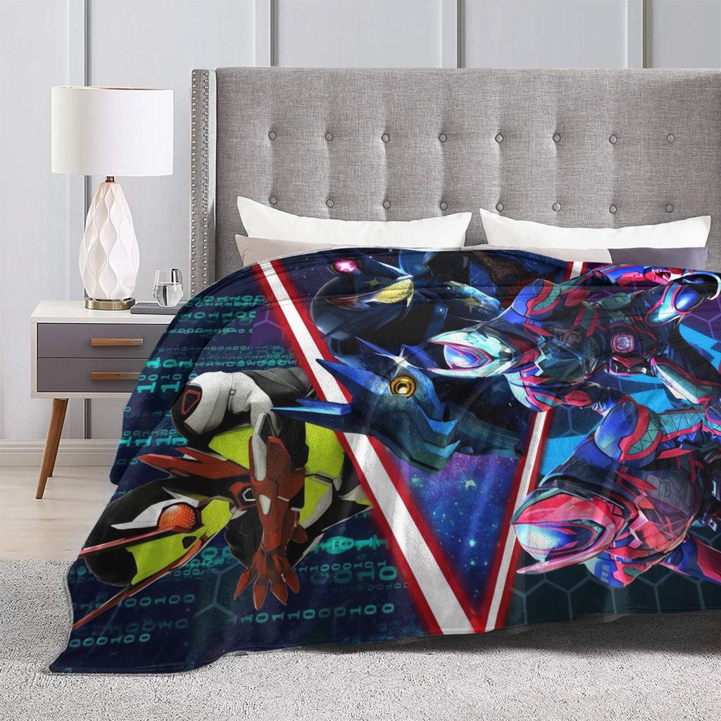 Kamen Rider Blanket Warm Novelty Plush Throw Blanket For Child Outdoor Flannel Bedspread Bed Cover