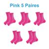 1/3/5 Pairs Men Women Ankle Support Sports Running Compression Ankle Pretect Outdoor Breatheable Sleeve Socks Brace