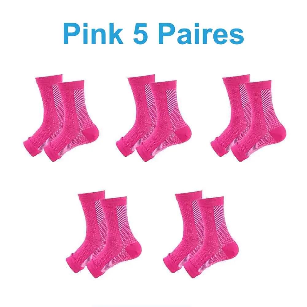 1/3/5 Pairs Men Women Ankle Support Sports Running Compression Ankle Pretect Outdoor Breatheable Sleeve Socks Brace
