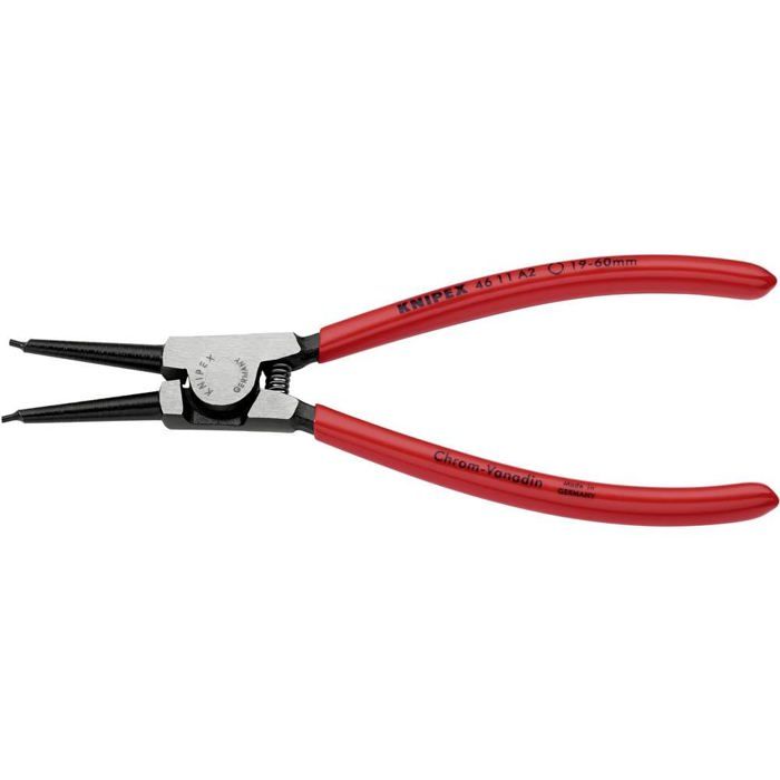 Pince pour circlips - KNIPEX - DIN/ISO5254-A - Ø 19-60mm - Droite - Orange