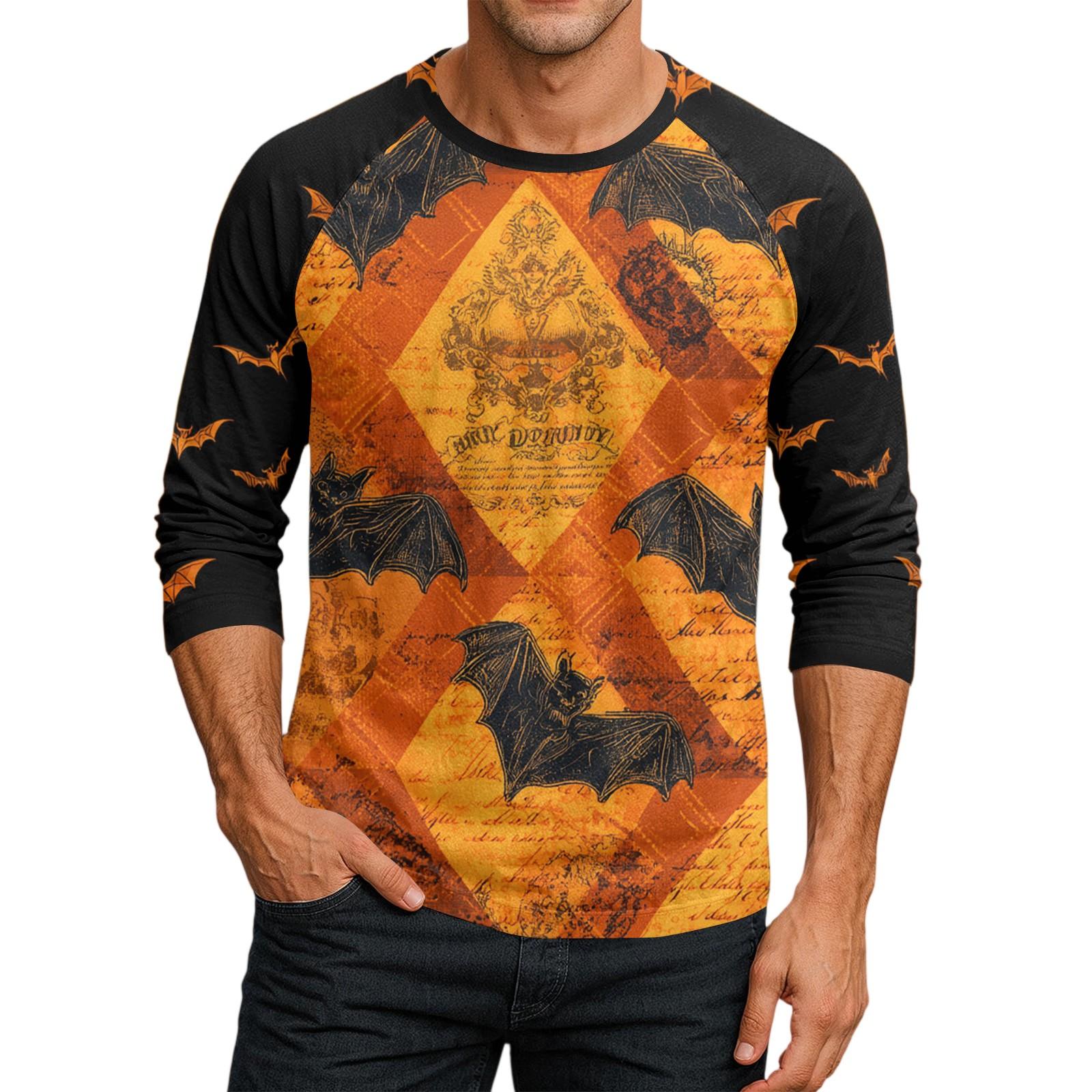 

Чоловічий топ-футболка з круглим вирізом та рукавами-плунжерами XXL