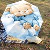 1PC Bear Umbrella-8-Rib Reinforced, Automatic Open, Lightweight & Durable, Fashion Accessory for Outdoor, H0371