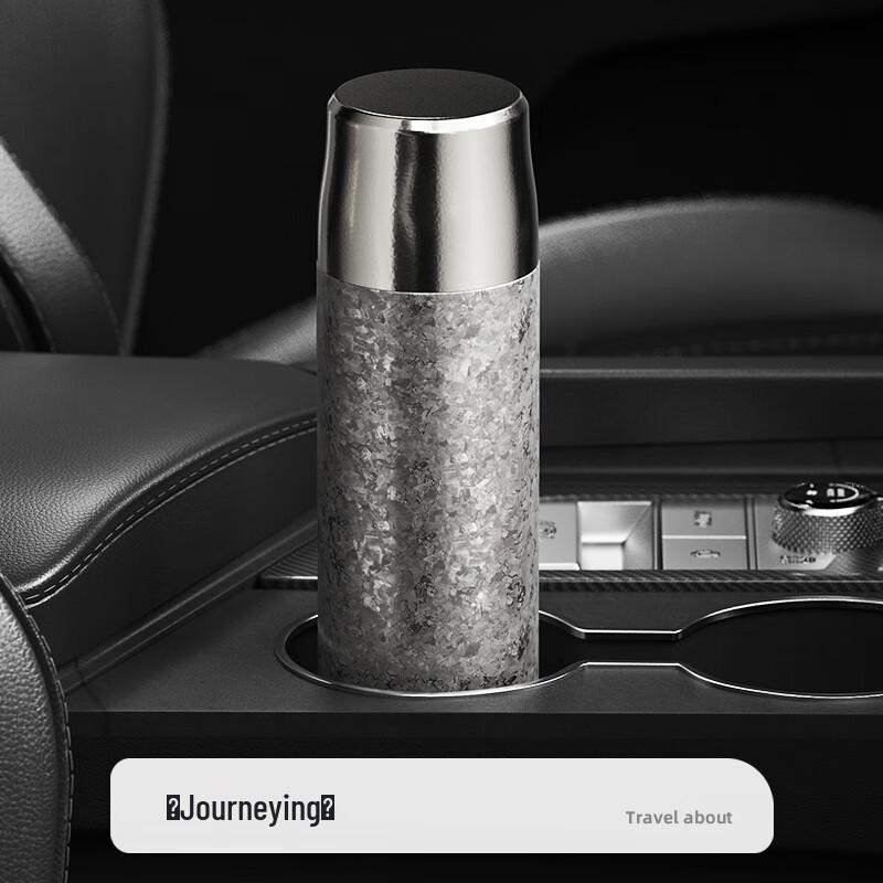 Linwu Titanium Double-Layer Insulated Tea Mug