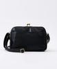 Natural Vintage Shoulder Bag with Wallet Function, Vintage, Self-Standing, Clasp Closure