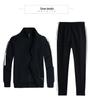 Spring & Autumn Unisex Korean-Style Running Casual Sportswear Set with Optional Logo