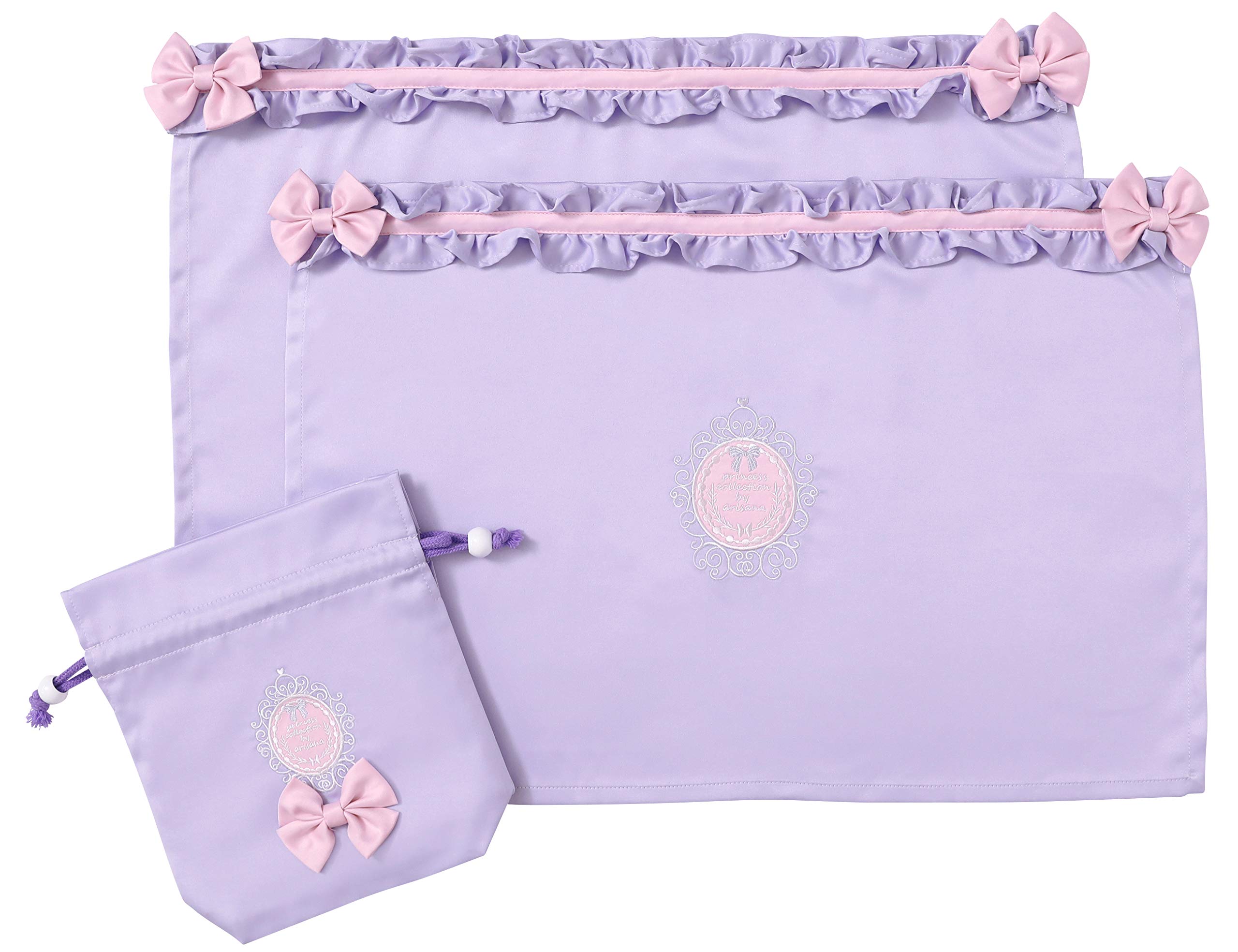 

Арисaна Подставки под тарелки для начальной школы Набор мешок на шнурке бесплатно [Арисaна] Дети, Девочки, Студенты, Детский сад, 2, Включено, Лента, Сатин, Б.