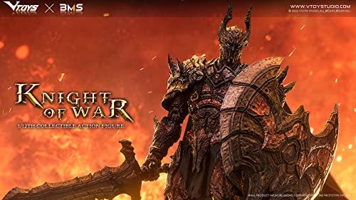 VTOYS X BMS VSD005 Knight of War 1/12 Scale Pre-painted Action Figure Made of POM, ABS, and PVC