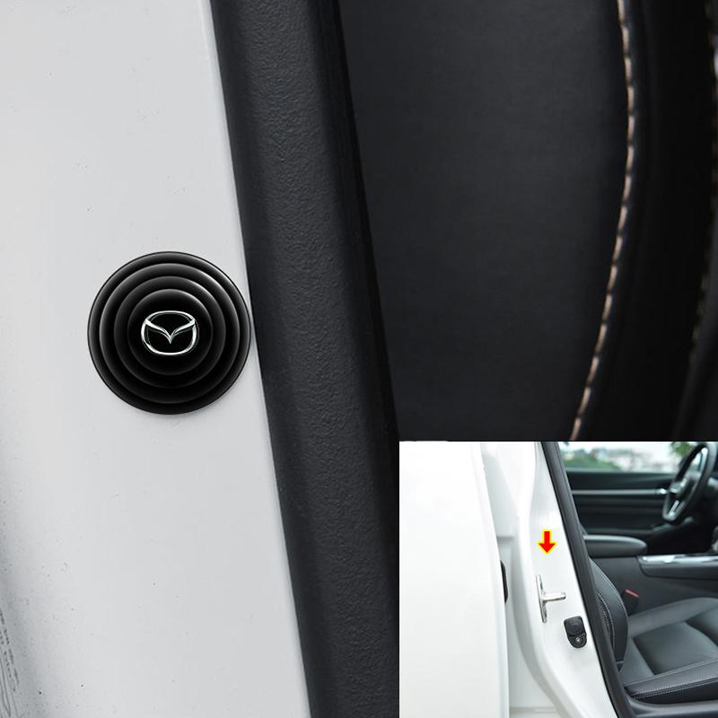 AAEW1 Car Trunk Sound Insulation Pad Universal Car Door Shock Absorbing Gasket For Mazda 3 Alexa CX30 CX-4 CX5 CX-5 CX8 CX-30 CX-9