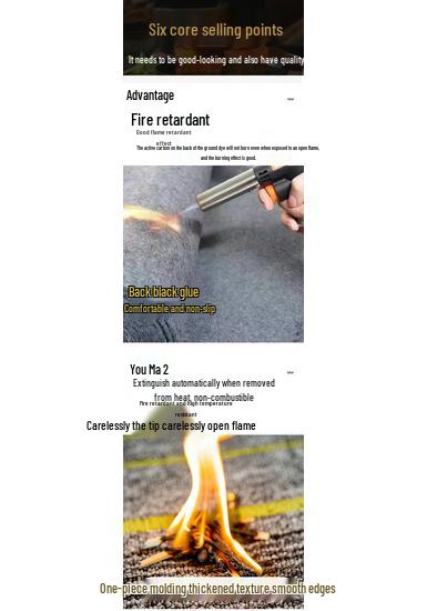 Fireproof, Eco-Friendly Office Exhibition Carpet Roll