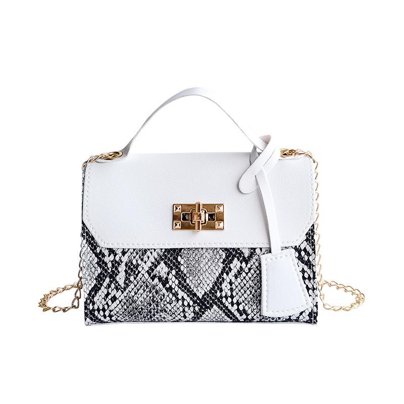 JYL TS Women s Sling Bags  Snake Square 125 Hand Hold PU Southeast Asia Bag неаполитанский желтый