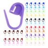 100pcs/set Knitting Crochet Tool, Locking Marking Buckle, Small Ring Pin, Sweater Counter, Random Color Plastic Counting Buckle