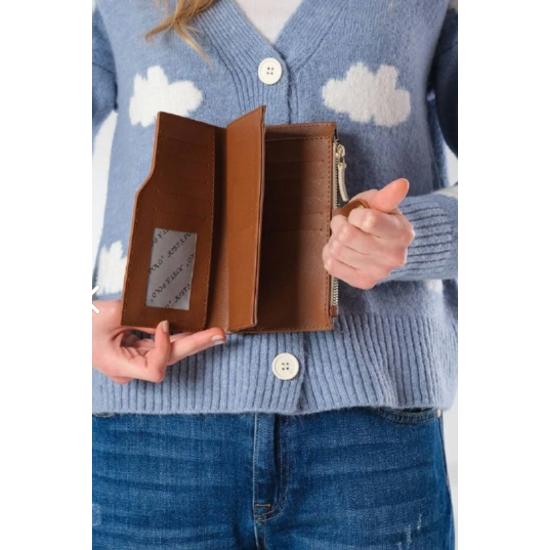 Women's Brown Tan Wallet