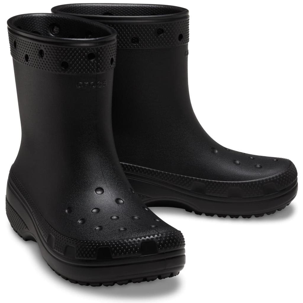 Crocs Unisex Classic Rain Size 27cm Boots, Black,