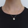 Epoxy Flower Necklace_3color JN045