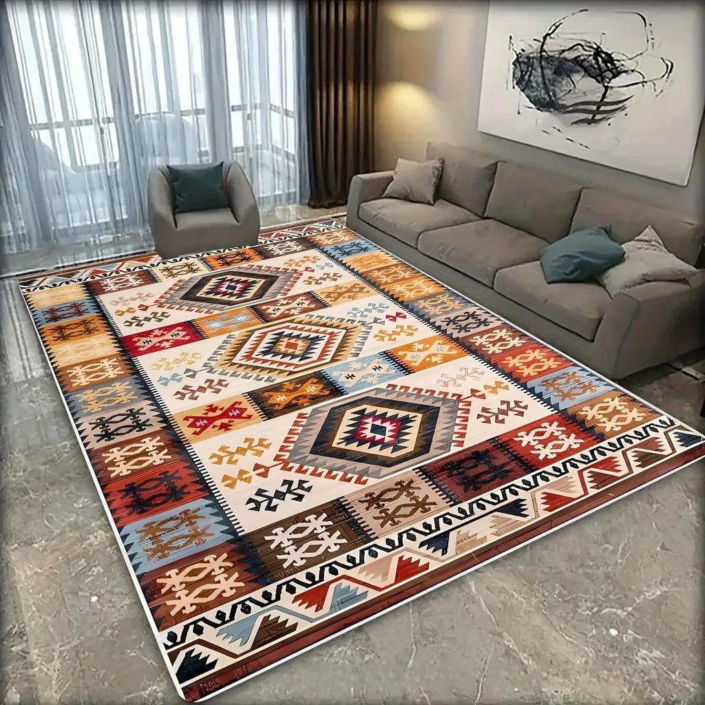 1PC Pumpkin pattern Door Mats Kitchen Rugs Non-Slip Pop arts design Living room Rugs Bath Mat Carpet for Home Sink Laundry Decor