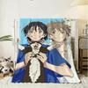 Anime Stranger by the Shore Throw 240g Flannel Blanket Lightweight Soft Skin-friendly Summer Thin Throw Blanket
