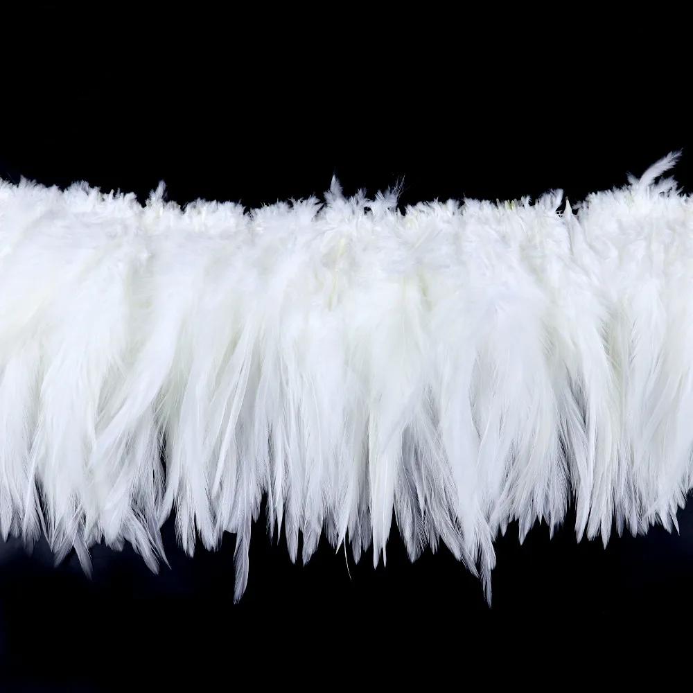 

Белое петушиное перо Натуральное Горячая распродажа Фазаньи перья Свадебная вечеринка Украшение одежды Аксессуар 800-1000 шт./Лот 4-6 inches